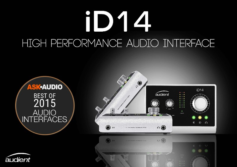 Interface Audio ID14 d'AUDIENT