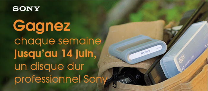 Gagnez un disque dur SONY !