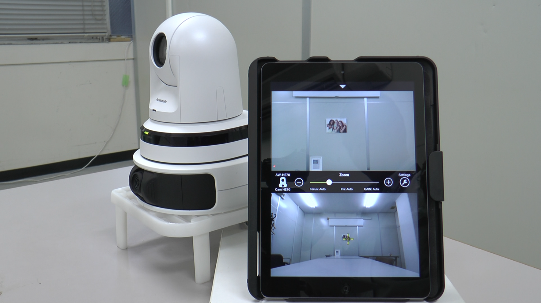 Les nouvelles caméras robotisées de Panasonic