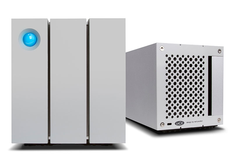 Disques durs Lacie d2 et 2big Thunderbolt 2