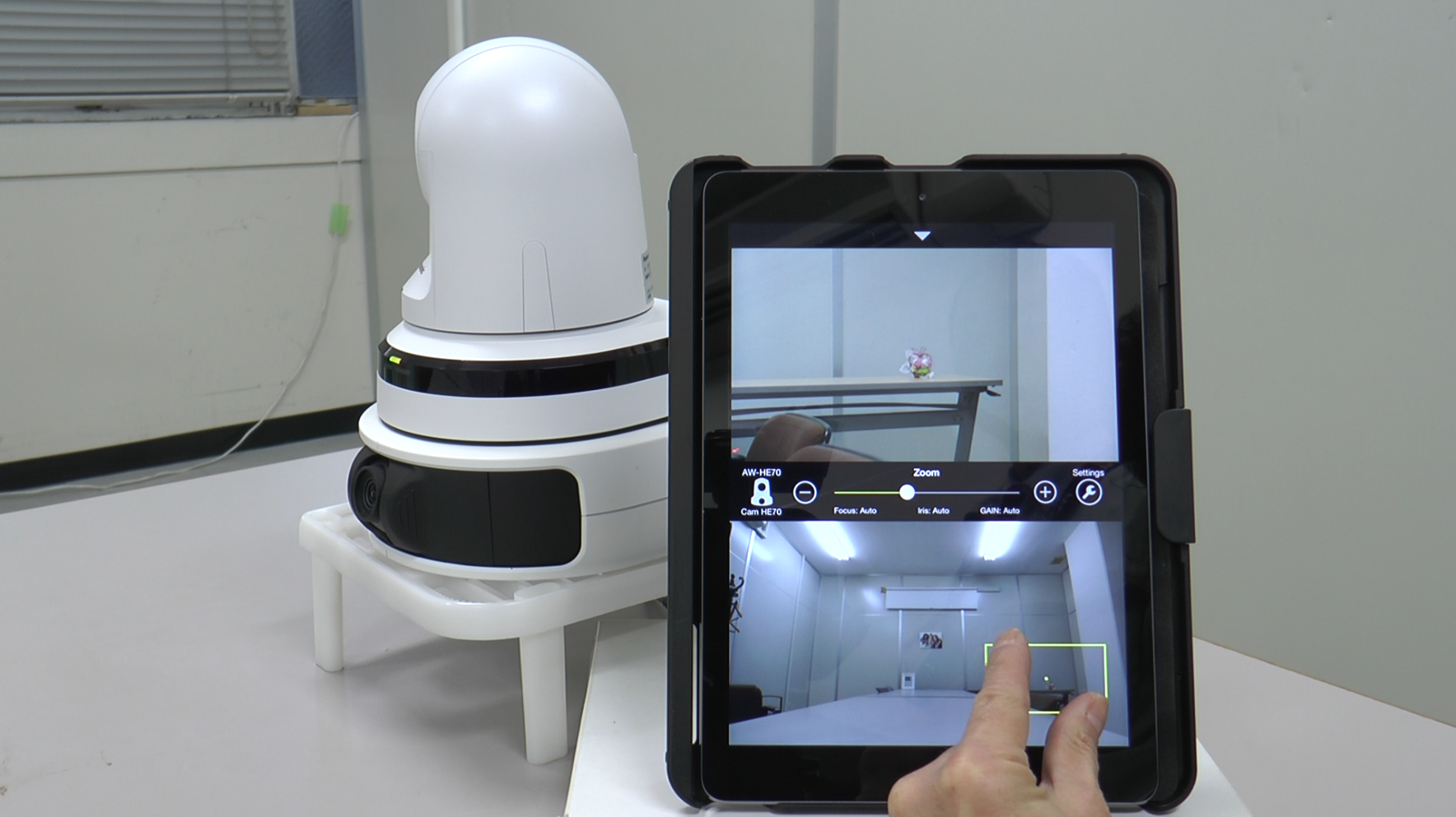 Les nouvelles caméras robotisées de Panasonic