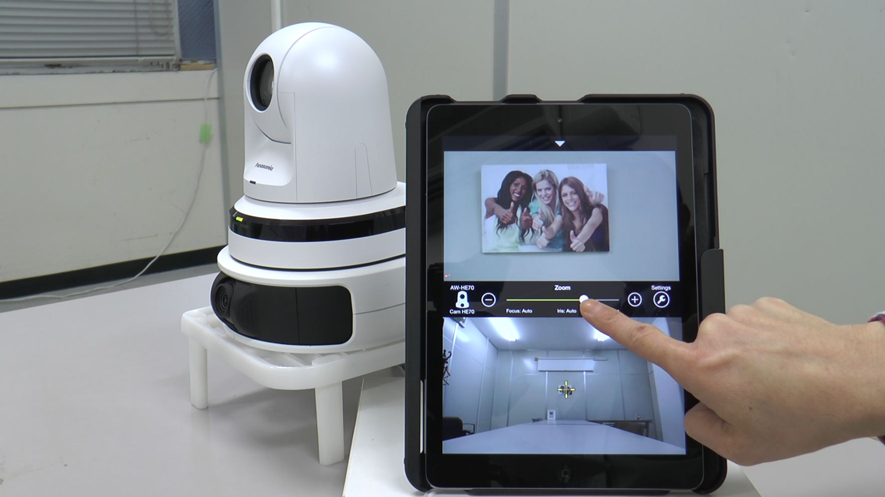 Les nouvelles caméras robotisées de Panasonic