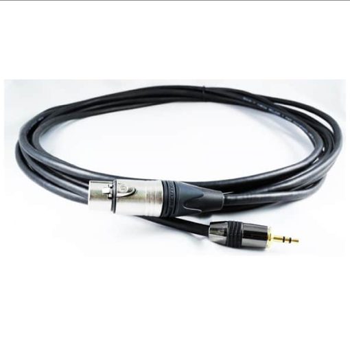 Cordon Audio XLR 3BR F / JACK 3.5 m - 5m