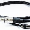 Cordon Audio XLR 3BR F / JACK 3.5 m - 1m