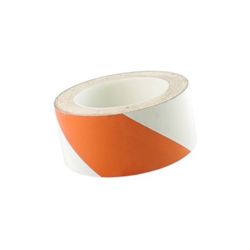 TAPE PVC MARQUAGE 50 MM X 33 M AT8H ROUGE/BLANC