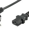 Cordon Secteur 2P+T fiche Type Schuko / CEE22 M/F 1,8m