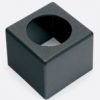 BADGE DE MICROS CARRE NOIR