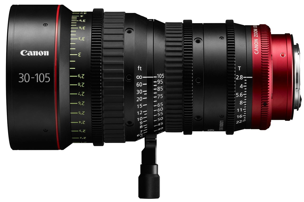 Canon Compact Zoom Cine Lens CN-E 30-105mm T2.8 Monture EF - Objectif Zoom Cinéma