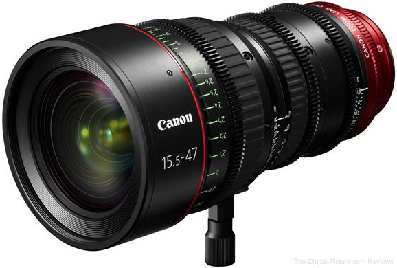 Canon Compact Zoom Cine Lens CN-E 15.5-47mm T2.8 Monture PL - Objectif Zoom Cinéma