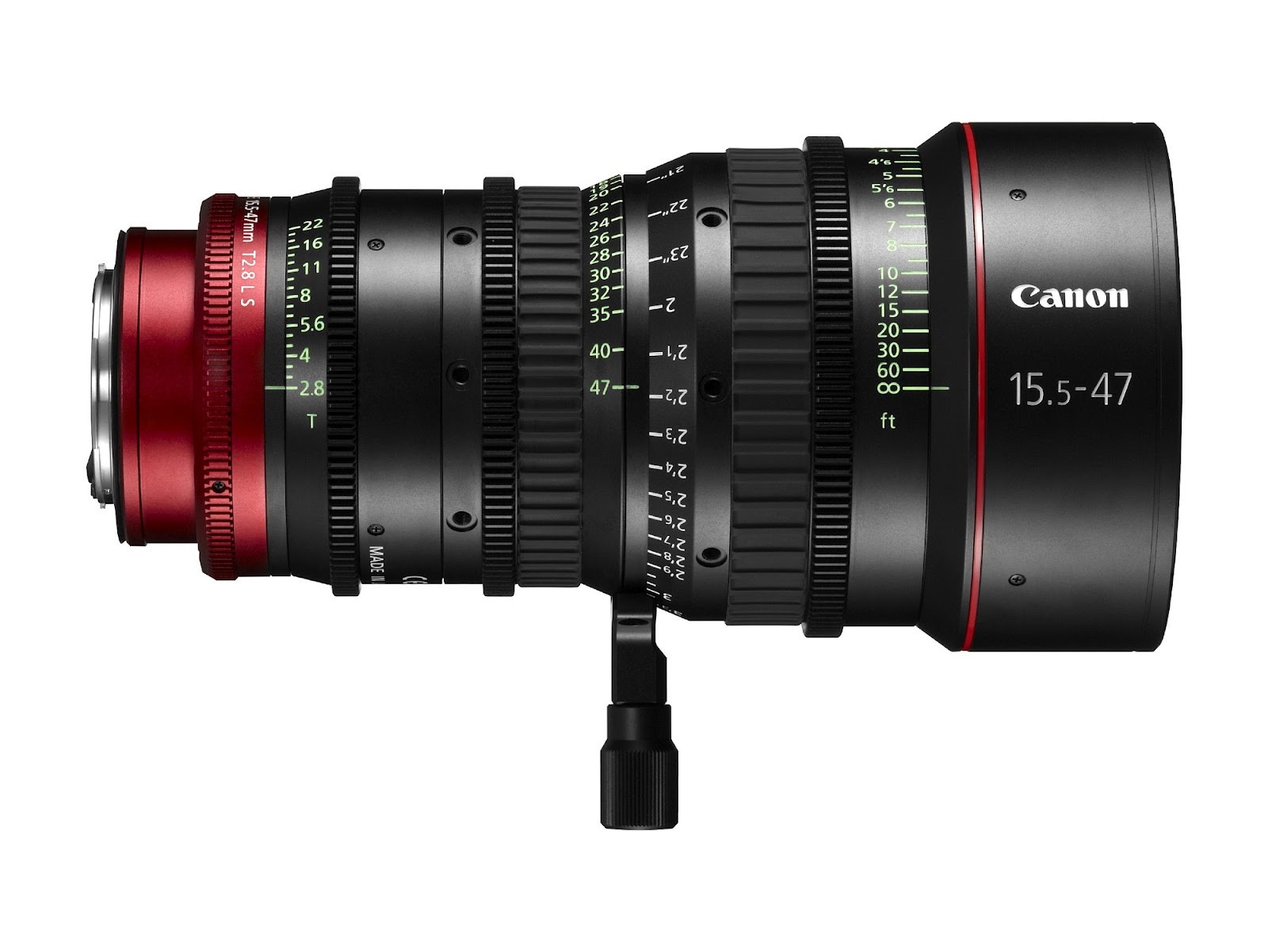 Canon Compact Zoom Cine Lens CN-E 15.5-47mm T2.8 Monture PL - Objectif Zoom Cinéma Canon Compact Zoom Cine Lens CN-E 15.5-47mm T2.8 Monture PL - Objectif Zoom Cinéma