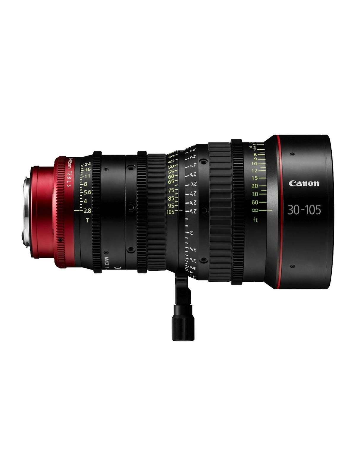 Canon Compact Zoom Cine Lens CN-E 30-105mm T2.8 Monture EF - Objectif Zoom Cinéma Canon Compact Zoom Cine Lens CN-E 30-105mm T2.8 Monture EF - Objectif Zoom Cinéma