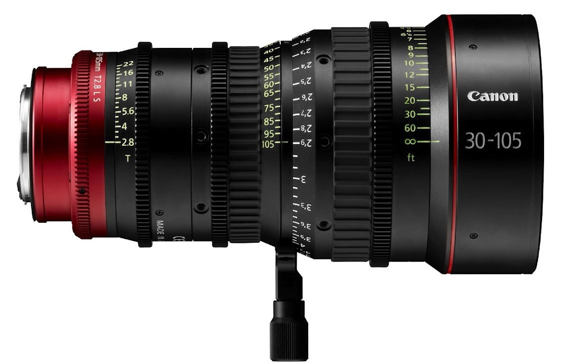 Canon Compact Zoom Cine Lens CN-E 30-105mm T2.8 Monture PL - Objectif Zoom Cinéma Canon Compact Zoom Cine Lens CN-E 30-105mm T2.8 Monture PL - Objectif Zoom Cinéma