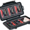 VALISE PELICASE POUR 6 CARTES COMPACT FLASH