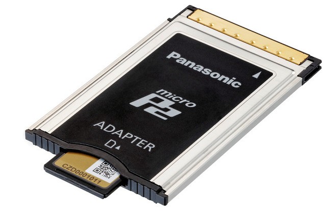 ADAPTATEUR MICROP2 PANASONIC AJ-P2AD1