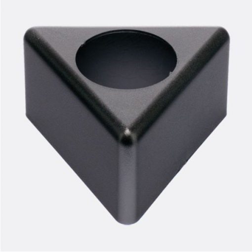 Badge de micros triangulaire noir