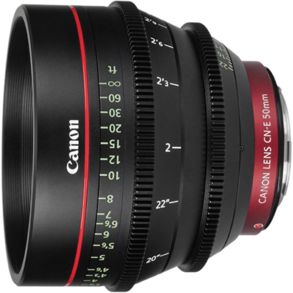 Canon Prime Cine Lens CN-E 50mm T1.3 Monture EF - Objectif Prime Cinéma