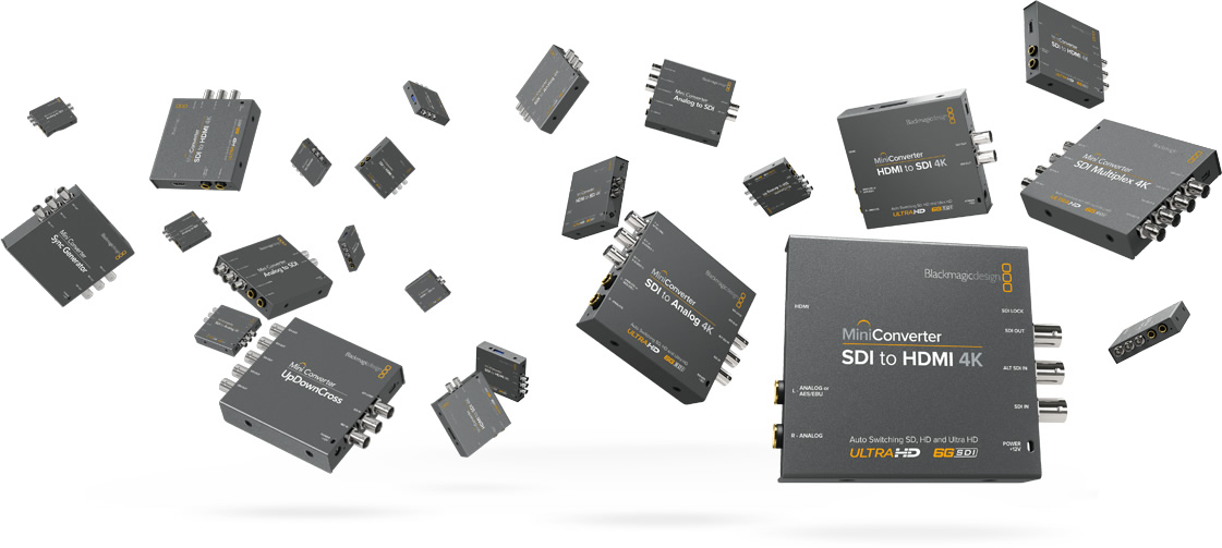 Blackmagic Design Mini Converter SDI to Analog 4K - Convertisseur