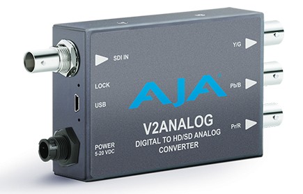 CONVERTISSEUR AJA V2 ANALOG