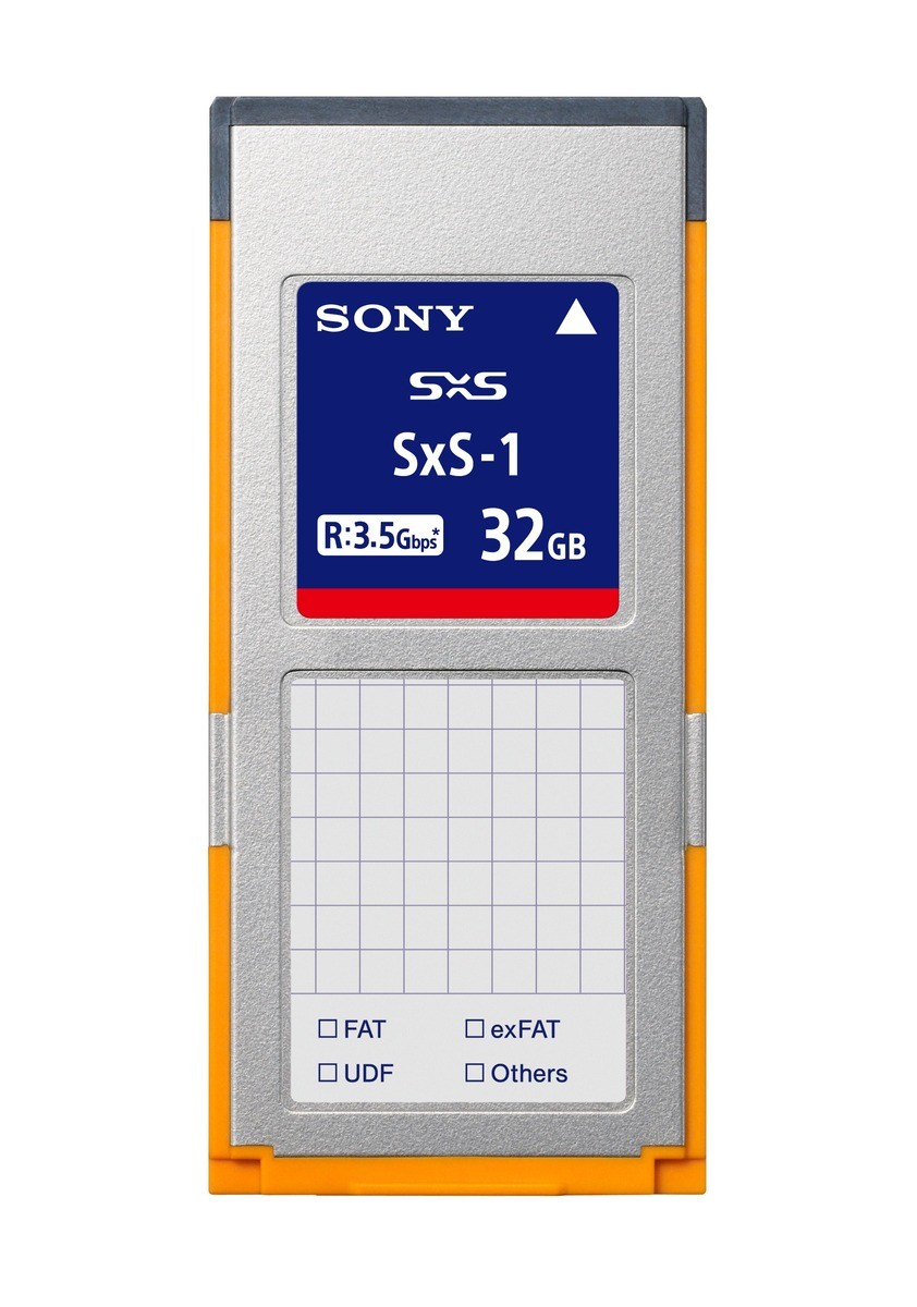 CARTE SONY SxS-1 32 GB CARTE SONY SxS-1 32 GB