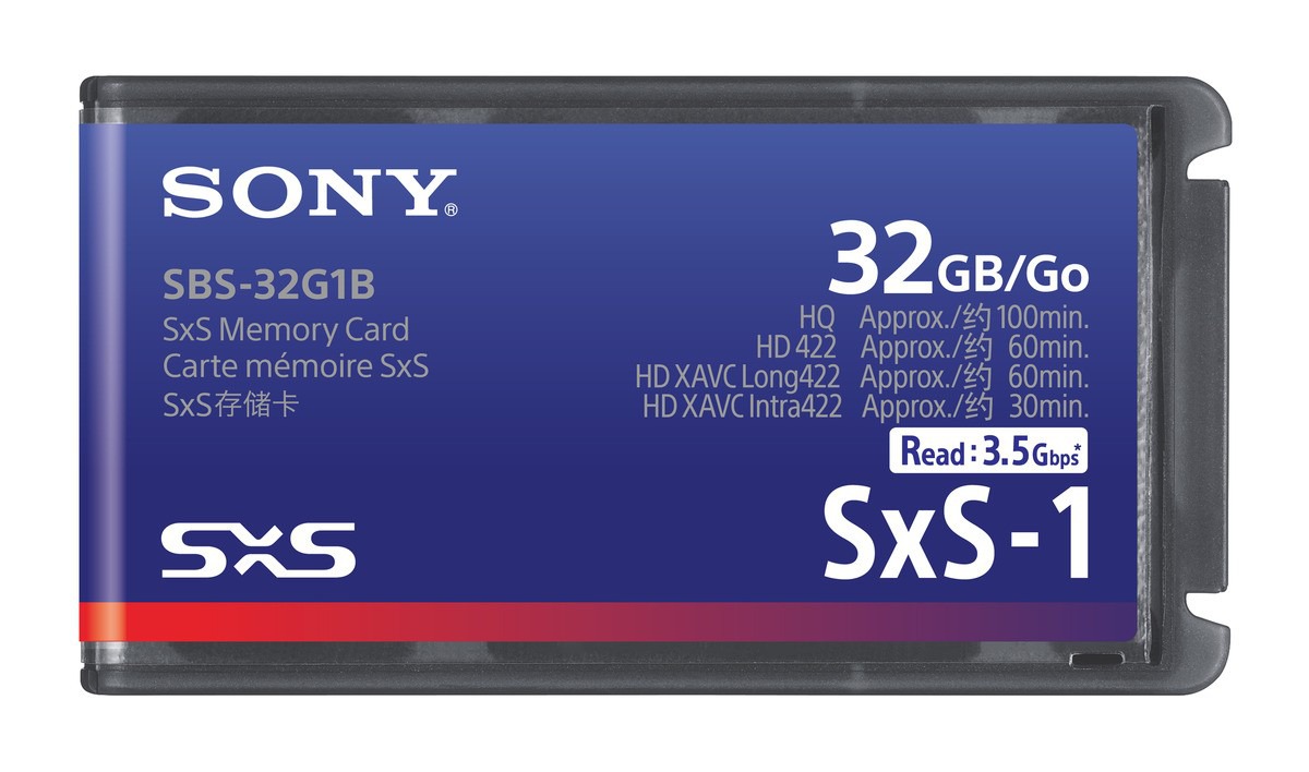 CARTE SONY SxS-1 32 GB CARTE SONY SxS-1 32 GB