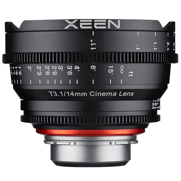 XEEN 14mm T3.1 (Sony E, imperial) - Objectif Prime Cinéma