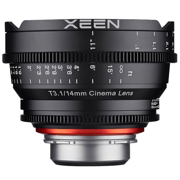 XEEN 14mm T3.1 (PL, métrique) - Objectif Prime Cinéma