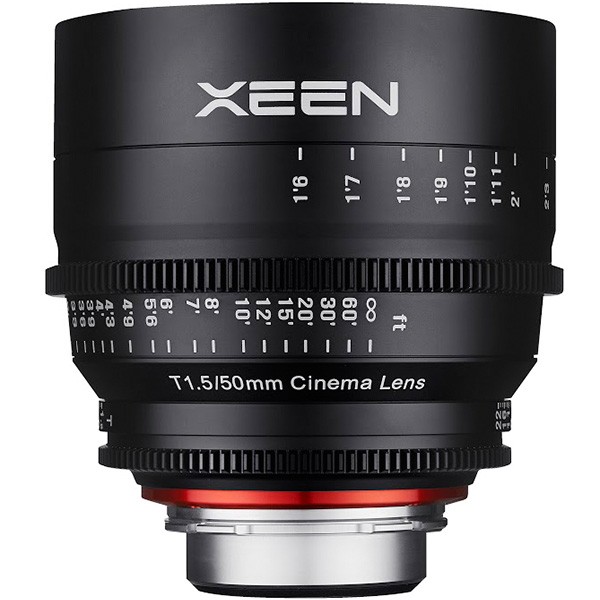 XEEN 50mm T1.5 (Canon EF, métrique) - Objectif Prime Cinéma