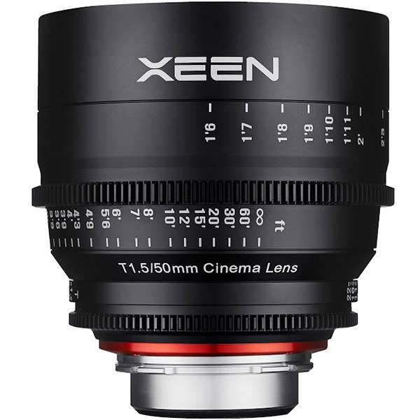 XEEN 50mm T1.5 (Sony E, métrique) - Objectif Prime Cinéma