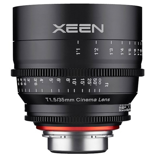 XEEN 35mm T1.5 (Canon EF, imperial) - Objectif Prime Cinéma