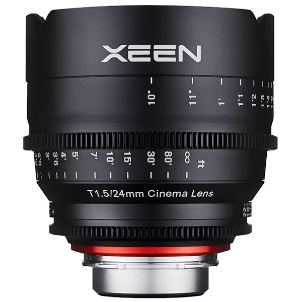 XEEN 24mm T1.5 (Canon EF, imperial) - Objectif Prime Cinéma