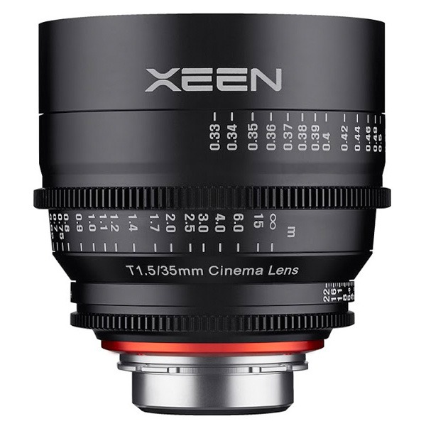 XEEN 35mm T1.5 (PL, métrique) - Objectif Prime Cinéma