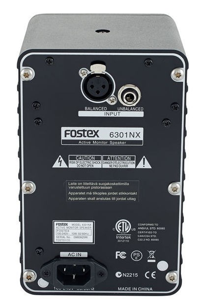 ENCEINTE FOSTEX 6301NX ENCEINTE FOSTEX 6301NX