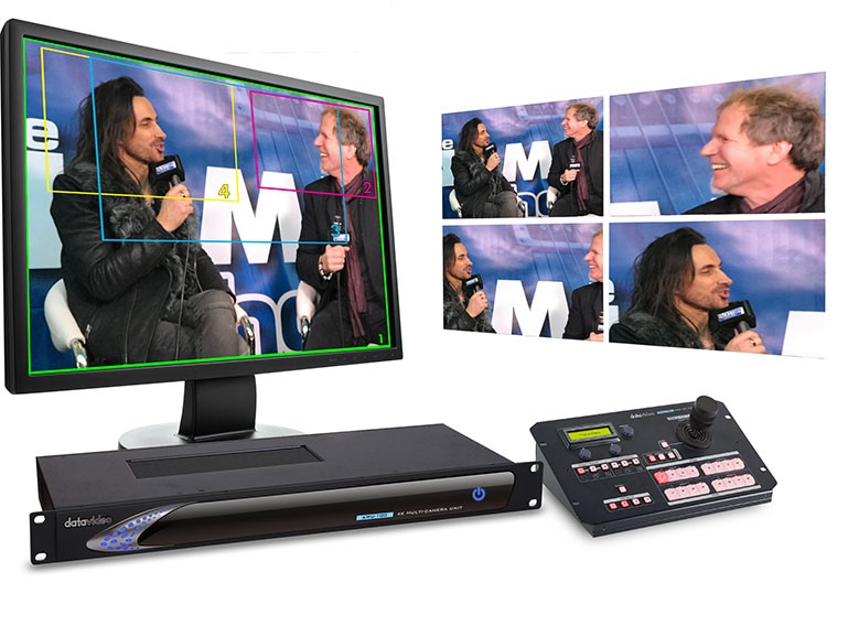 Datavideo KMU-100 - processeur multi-caméra 4K Datavideo KMU-100 - processeur multi-caméra 4K