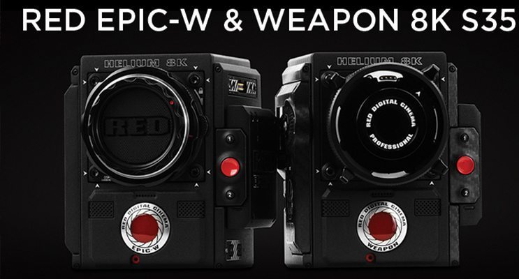 Nouvelles caméras RED HELIUM : EPIC-W & WEAPON 8K