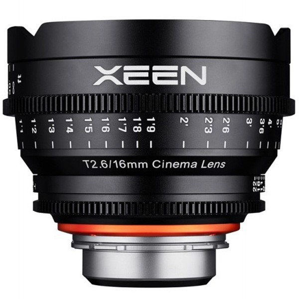 XEEN 16mm T2.6 (Canon EF, imperial) - Objectif Prime Cinéma