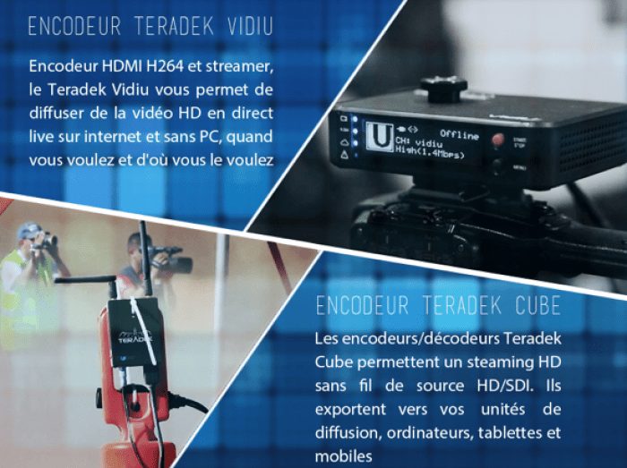 Le transmission vidéo par Teradek