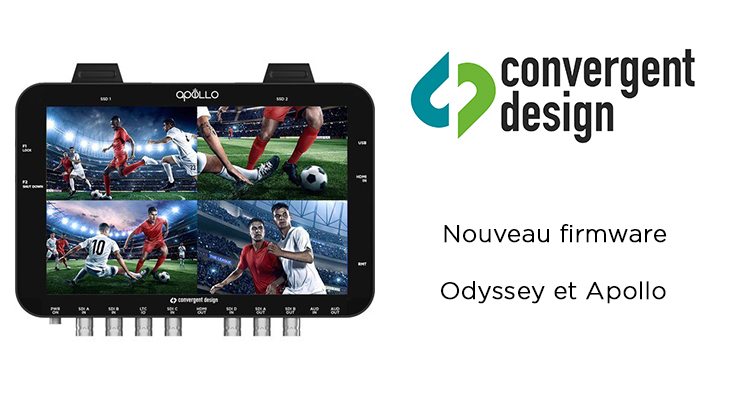 Nouveau firmware pour Odyssey et Apollo