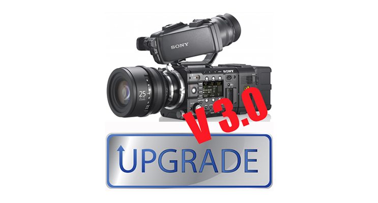 Nouvelle version du firmware pour les PMW-F5, F55 et AXS-R5