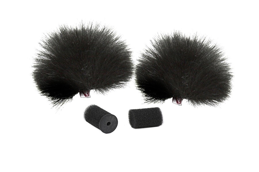 Rycote Windjammer pour Lavallière Noire (paire)