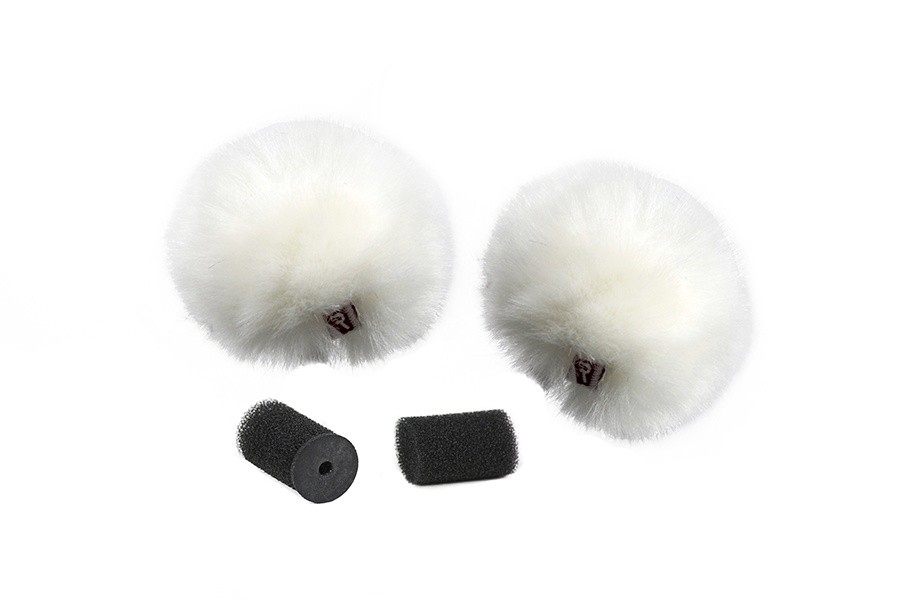 Rycote Windjammer - Bonnette pour Lavallier Blanc