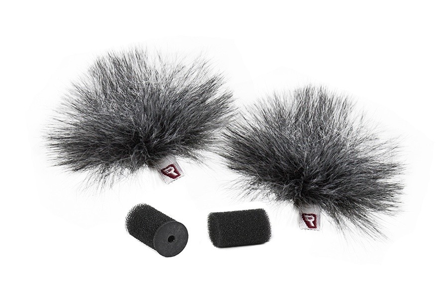 Rycote Windjammer Ristretto - Bonnette pour Lavalier Gris (paire)