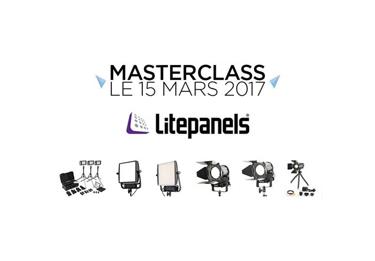 Masterclass LitePanels 15 mars 2017