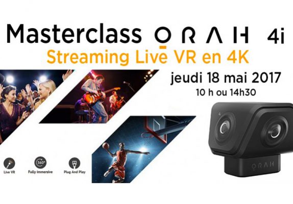 Masterclass VR 360° 4K ORAH