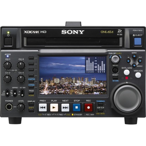 Sony PDW-F1600 - Enregistreur