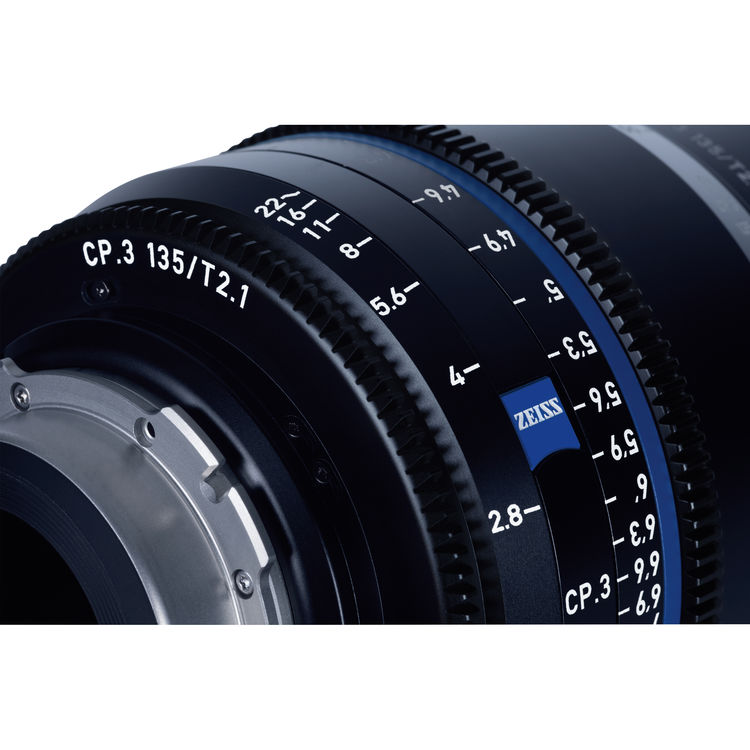 Zeiss CP.3 135mm T2.1 (Canon EF, métrique) - Objectif Prime Cinéma Zeiss CP.3 135mm T2.1 (Canon EF, métrique) - Objectif Prime Cinéma