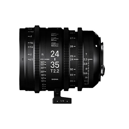 Sigma 24-35mm T2.2 FF (Canon EF) - Objectif Zoom Cinéma Sigma 24-35mm T2.2 FF (Canon EF) - Objectif Zoom Cinéma