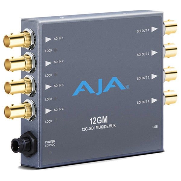 Aja 12GM - Convertisseur compact