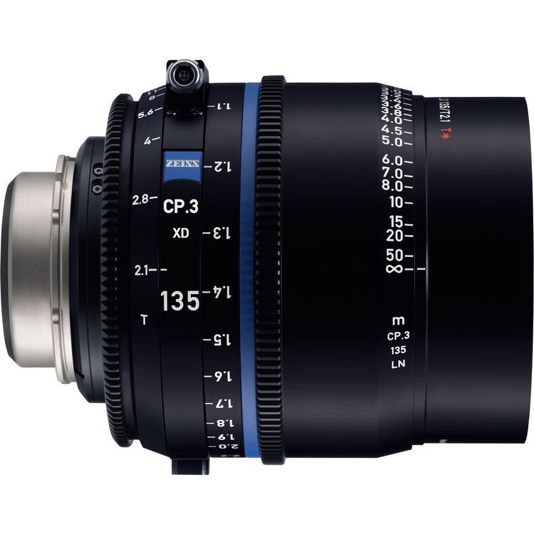 Zeiss CP.3 135mm T2.1 (PL, imperial) XD eXtended D - Objectif Prime Cinéma