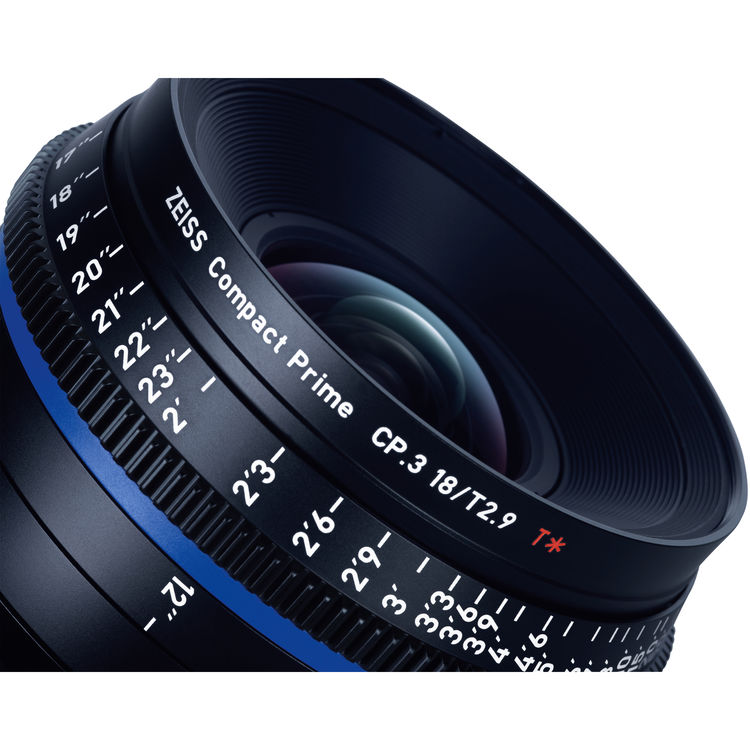Zeiss CP.3 15mm T2.9 (Micro 4/3, imperial) - Objectif Prime Cinéma Zeiss CP.3 15mm T2.9 (Micro 4/3, imperial) - Objectif Prime Cinéma