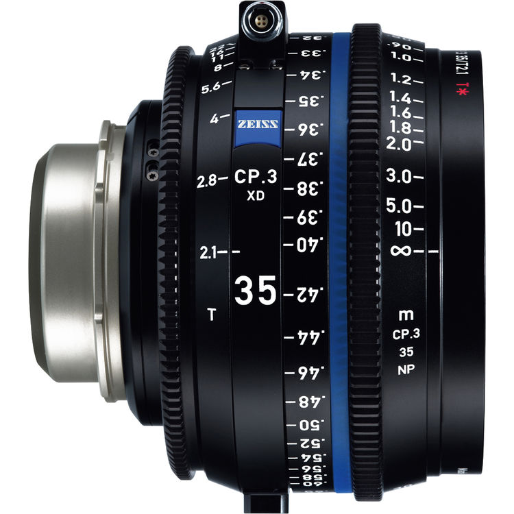 Zeiss CP.3 35mm T2.1 (PL, métrique) XD - Objectif Prime Cinéma Zeiss CP.3 35mm T2.1 (PL, métrique) XD - Objectif Prime Cinéma